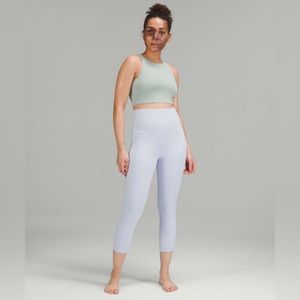 Lululemon align 21” super high rise, pastel blue